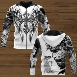 Jesus Is My God All Over Printed Shirts 221220