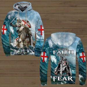 Let Your Faith Be Bigger Than Your Fear All Over Printed Shirts