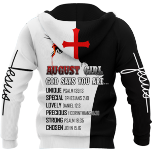 CHRISTIAN CLOTHES : “August Girl God Say You Are..”