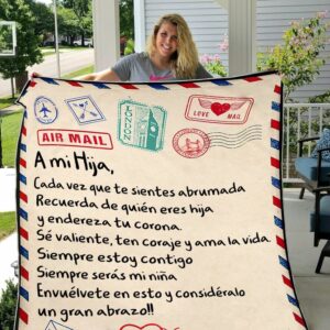 A Letter To My Daughter Blanket BS239