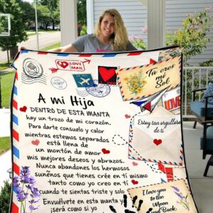 A Letter To My Daughter Blanket BS236