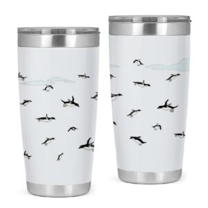 Penguins 20oz 30oz Travel Tumbler TB588