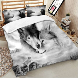 Wolves Couple Gifts Bedding Set BS1193
