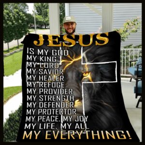 Jesus Is My Everything Blanket BS240