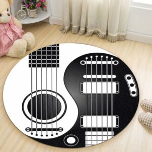 Love Music Carpet Rug – Round Rugs RG718