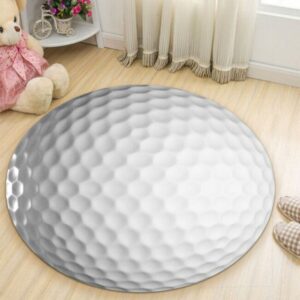 Golf Ball Round Carpet Rug – Round Rugs RG711