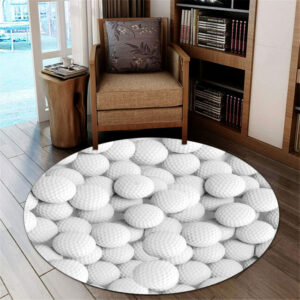 Love Golf Round Carpet Rug – Round Rugs RG714