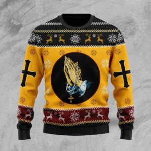 Jesus Christmas Knitted Sweater
