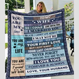 A Letter To My Wife Blanket BS1150