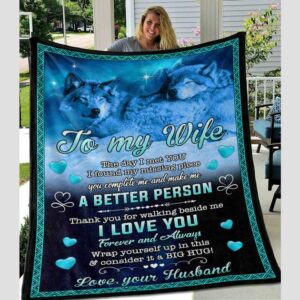A Letter To My Wife Blanket BS1168
