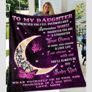 A Letter To My Daughter Blanket BS1167