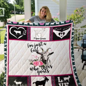 I’m Just A Girl Who Loves A Goals Quilt BS2003