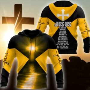 Christian Clothes : “Premium Christian Jesus Catholic 3d Printed Unisex Shirts Ntn12102006”