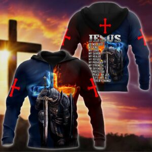 Christian Clothing: “Premium Jesus 3d All Over Printed Unisex Shirts”