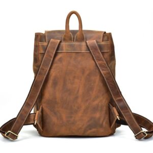 The Brandt Weekender | Small Leather Duffle Bag