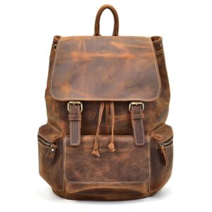 The Brandt Weekender | Small Leather Duffle Bag