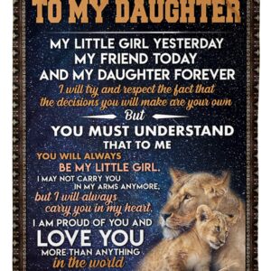 A Letter To My Daughter Blanket BS279
