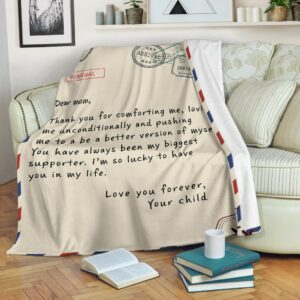 A Letter To My Mom Blanket BS273