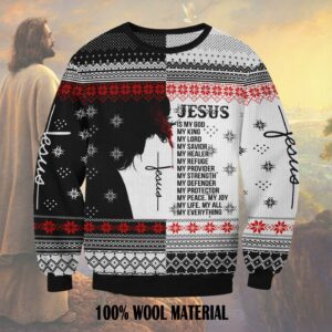 Jesus God Jesus Is My Everything All Over Printed Shirts 021701 31081998